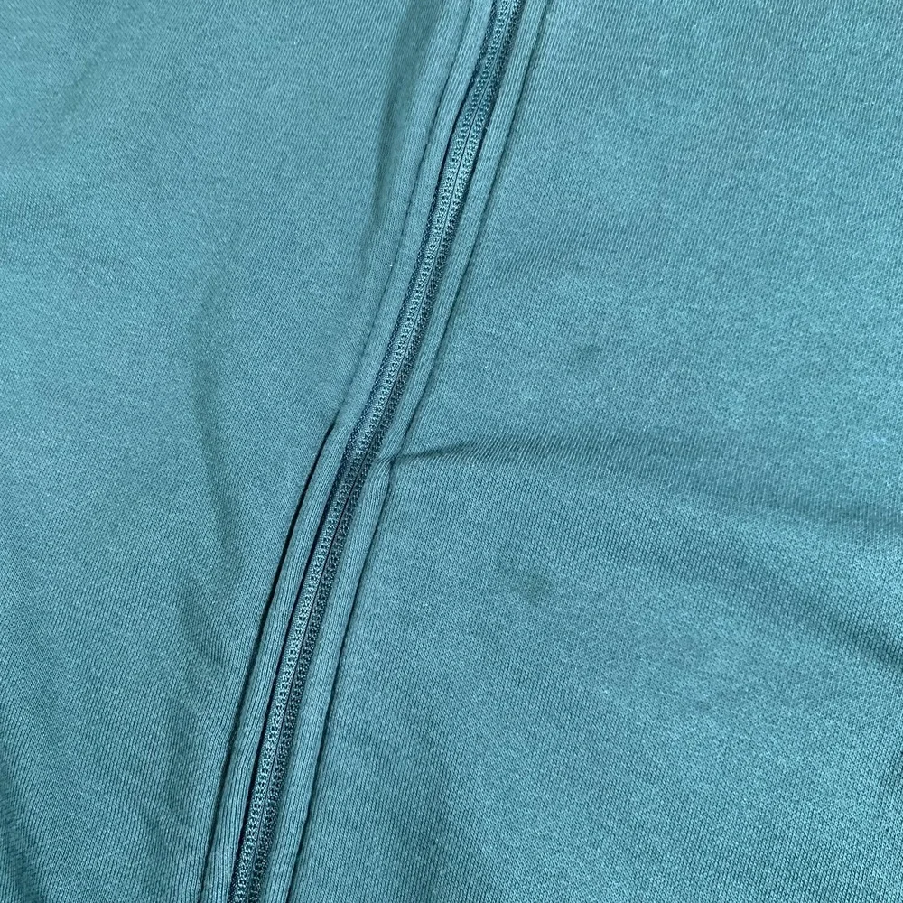 Puma Track Jacket Womens Small Teal Floral Full‎ Zip Sweatshirt Cotton Blend - Picture 5 of 15